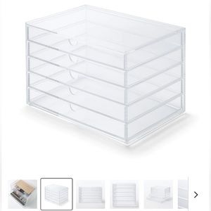 Clear acrylic drawer organizer *price firm*